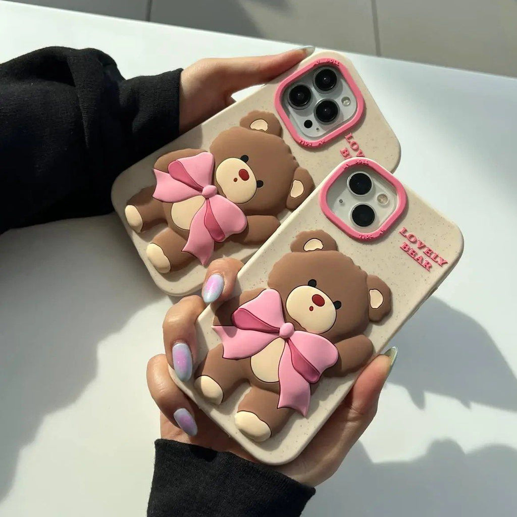 جراب هاتف آيفون من فليكس بينك بير