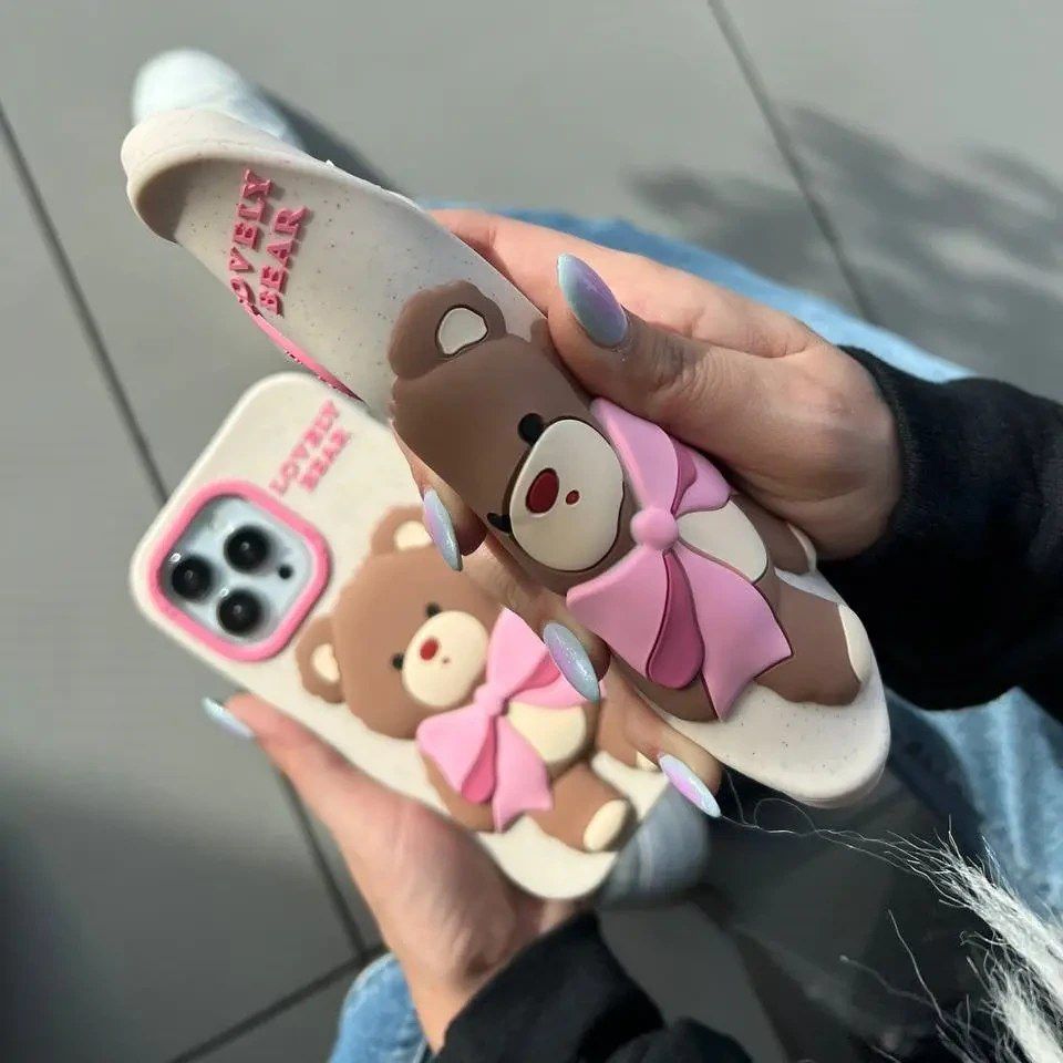 جراب هاتف آيفون من فليكس بينك بير