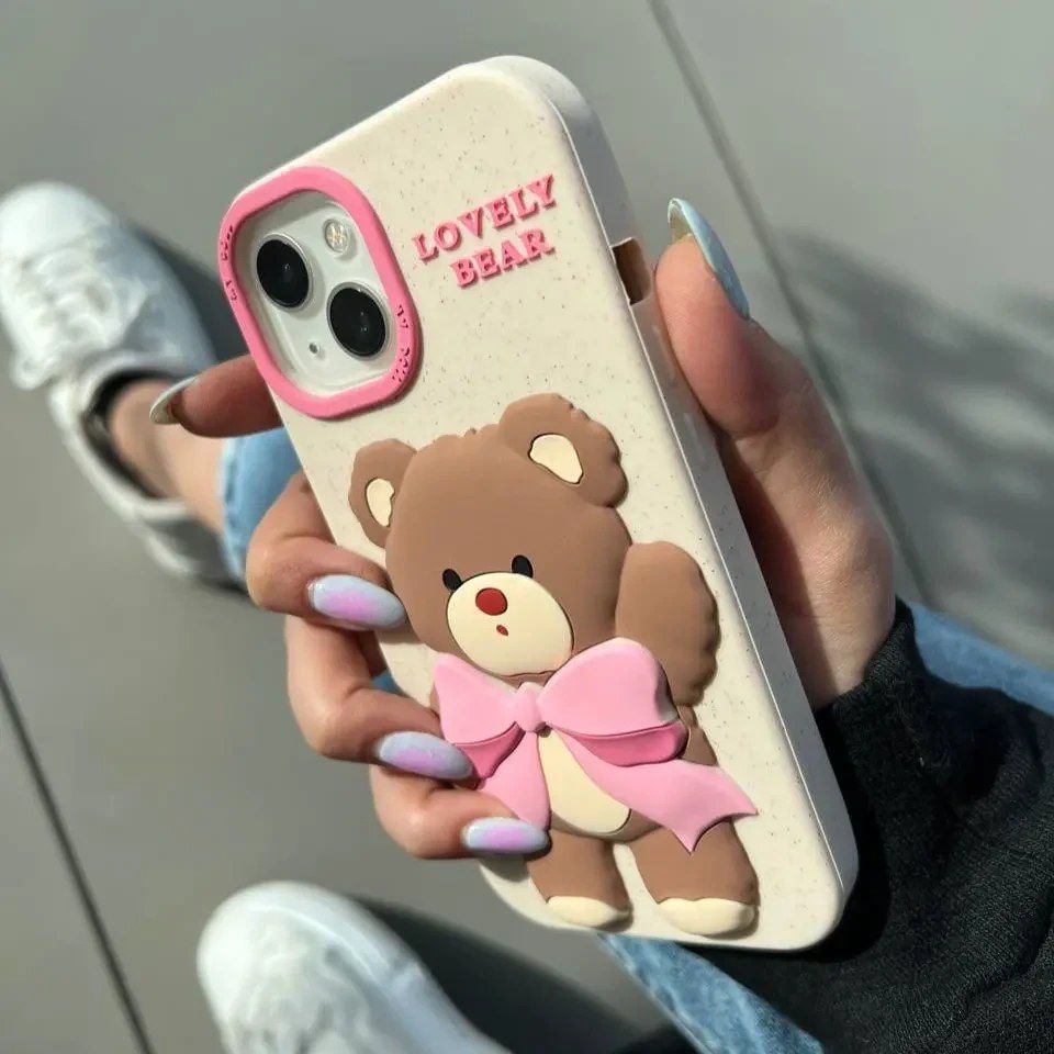 جراب هاتف آيفون من فليكس بينك بير